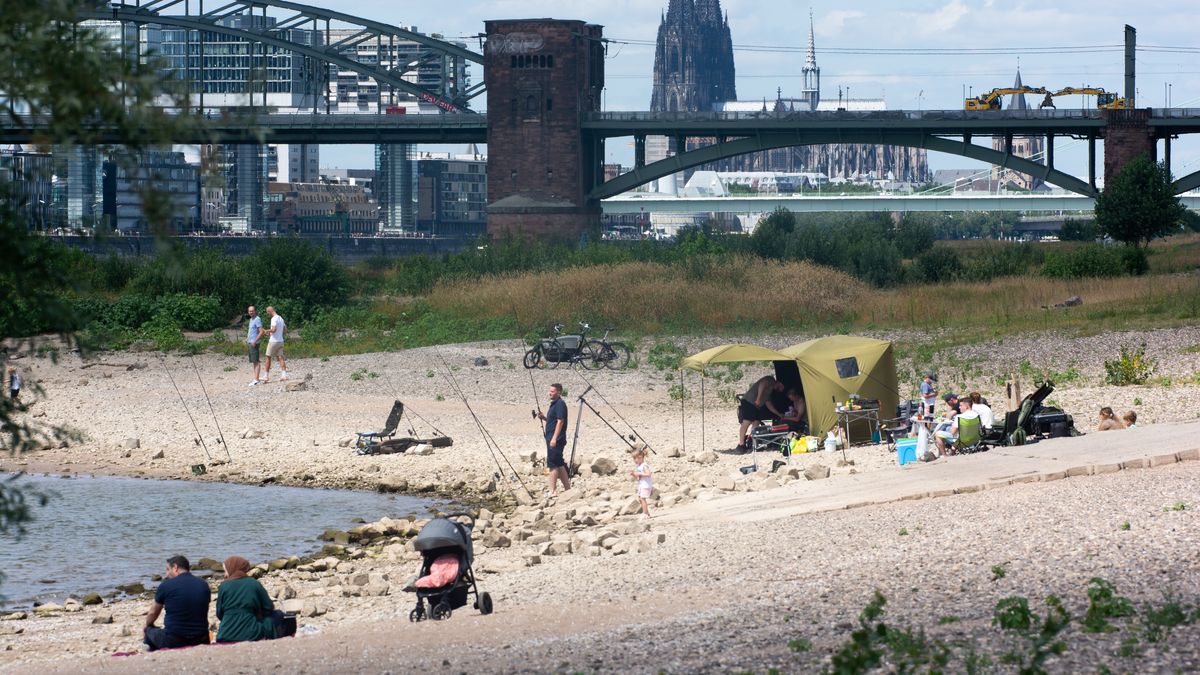 Fotky obnažených koryt řek: Tak vypadá dost možná nejsušší léto v Evropě